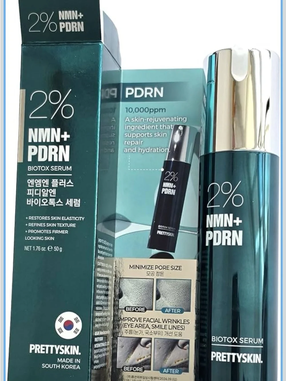 2% NMN+PDRN Biotox Serum - Teal Radiance